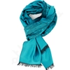 Szal kaszmirowy - ciemny turkus