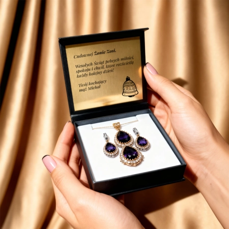 Pudełko na biżuterię z grawerem