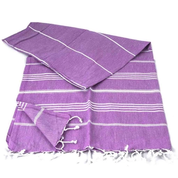 Ręcznik do rytuału Hammam - fioletowy