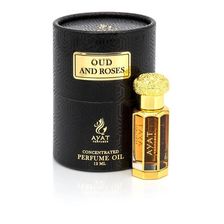 Perfumy w olejku Ayat Perfumes - Oud and Roses