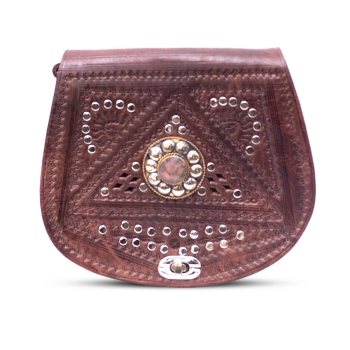 Torebka skórzana - Ciemna Ziemia Maghrebu