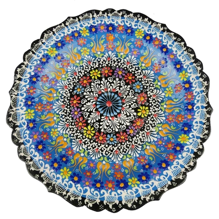 Orientalny talerz z Turcji - 30cm