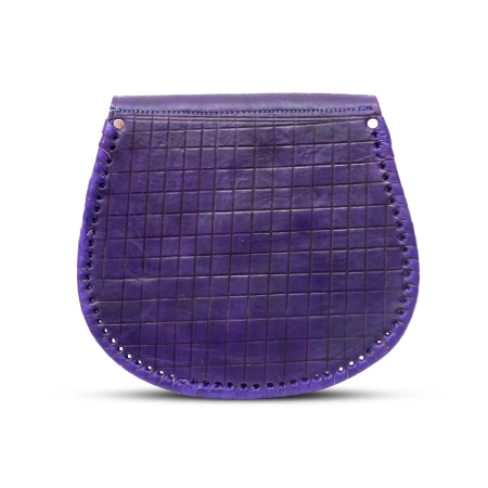 Skórzana torebka - Kobaltowe Sekrety