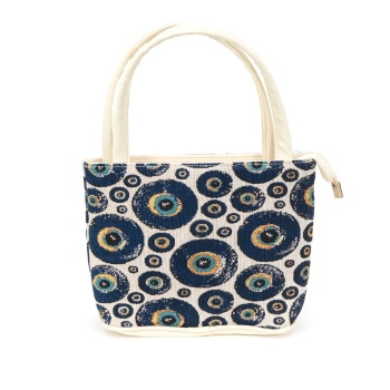 Gobelinowa torebka z motywem Nazar – oko proroka