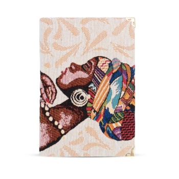 Notes gobelinowy z afrykańskim motywem 20 x 14 cm