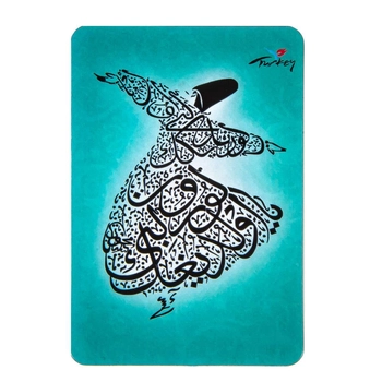 Magnes na lodówkę z tańczącym Derwiszem