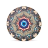 Okrągłe kieszonkowe lusterko z okiem proroka - Krąg Ochrony