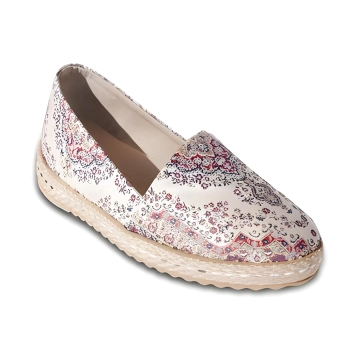 Espadryle kremowe typu TOMS
