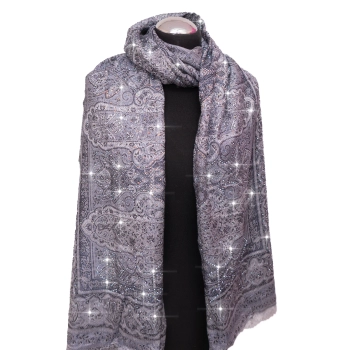 Szal z kaszmiru Blink Blink - Migotanie Orientu