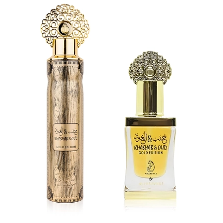 Zestaw perfumy + odświeżacz powietrza Khashab & Oud