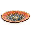 Ręcznie zdobiony talerz ceramiczny 30 cm