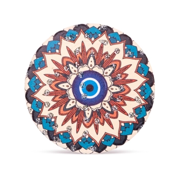 Okrągłe kieszonkowe lusterko z okiem proroka - Wewnętrzne Oko