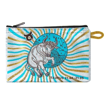 Haftowana saszetka znak zodiaku BYK