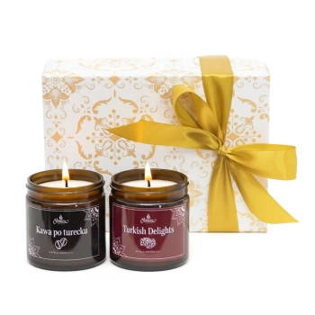 Zestaw prezentowy świec sojowych III