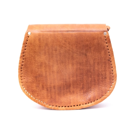 Torebka skórzana - Ciepły Blask Fezu