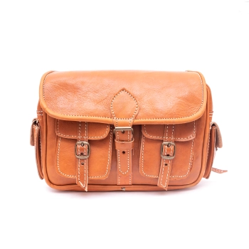 Torba z prawdziwej skóry z kieszeniami