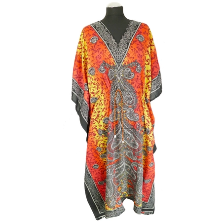Letnia sukienka w stylu arabskim - Płomienna Aura