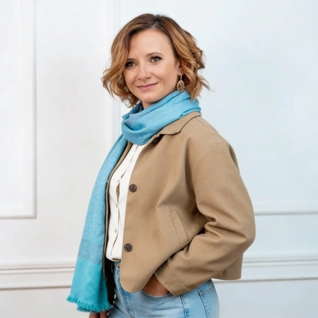 Jedwabny szal - Nad Wodami Wschodu