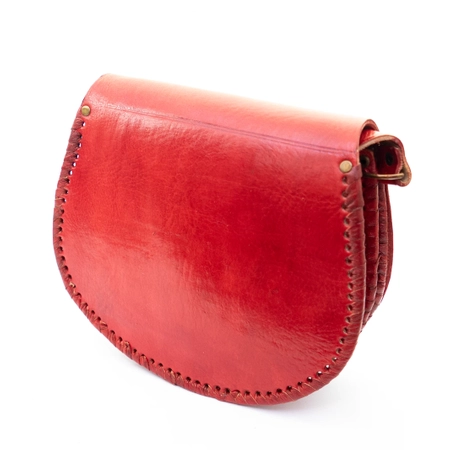 Skórzana torebka Marokańska ze skóry naturalnej