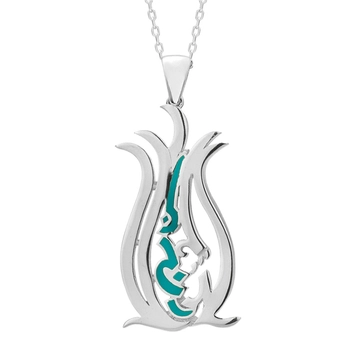 Srebrny naszyjnik Ottomania