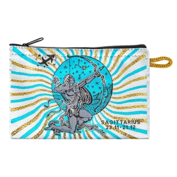 Haftowana saszetka znak zodiaku STRZELEC