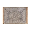 Dywanik dekoracyjny orientalny szaro-beżowy 45 x 30 cm