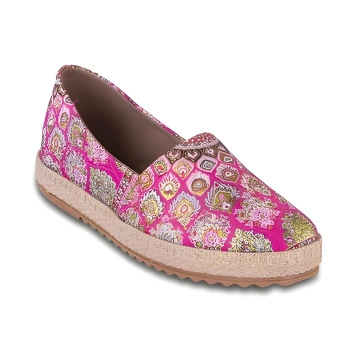 Espadryle różowe typu TOMS