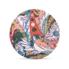 Okrągłe kieszonkowe lusterko w abstrakcyjne roślinne wzory - Zakręcone pnącza Wschodu