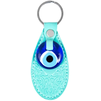Skórzany breloczek do kluczy z okiem proroka - 1szt