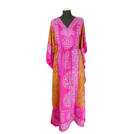Letnia sukienka w stylu arabskim - Różowa Ekstaza