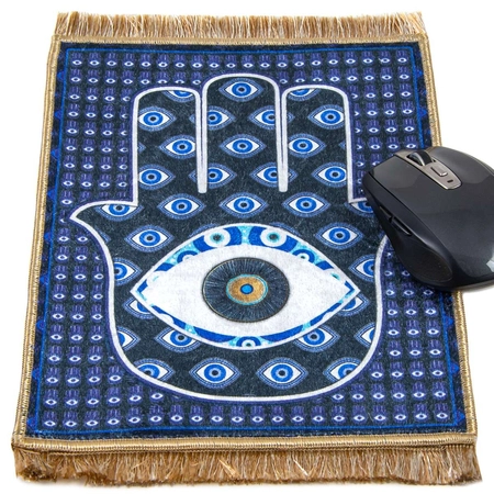 Mały dywanik bambusowy z frędzlami - Talizman Szczęścia