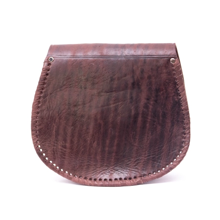Torebka skórzana - Brązowy Duch Maroka
