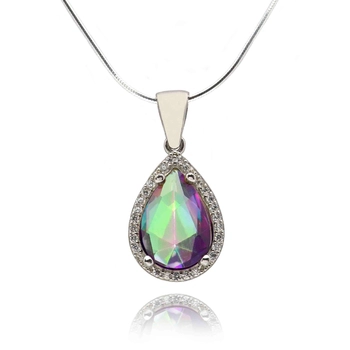 Naszyjnik z mistycznym topazem