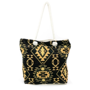 Torba plażowa z tkaniny szenilowej