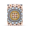 Otwierane kieszonkowe lusterko w orientalne mozaikowe wzory - Mozaika Cierpliwości
