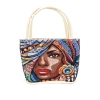 Torebka gobelinowa z portretem kobiety - etniczny styl i żywe kolory