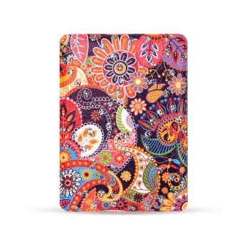 Otwierane kieszonkowe lusterko w orientalne kolorowe wzory - Taniec przypraw