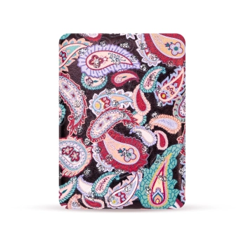 Otwierane kieszonkowe lusterko z motywem paisley - Tulipan ze Stambułu