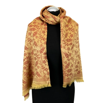 Jedwabny szal - Bursztynowy Ogród Stambułu