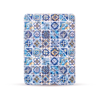 Otwierane kieszonkowe lusterko w orientalne geometryczne wzory - Osmański Węzeł