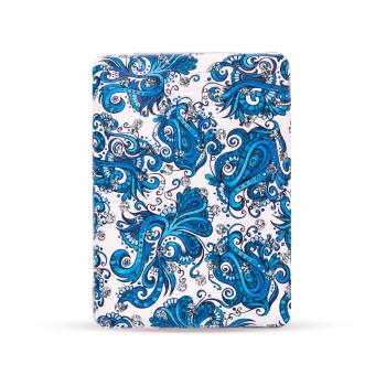 Otwierane kieszonkowe lusterko w orientalne kwiatowe wzory - Tulipanowa Porcelana