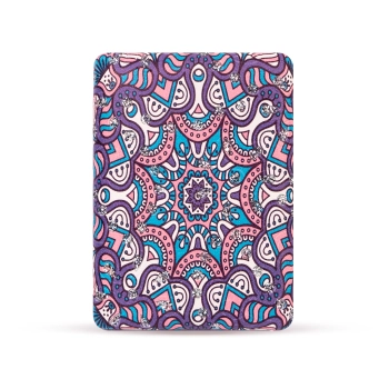 Otwierane kieszonkowe lusterko w orientalne mozaikowe wzory - Kamienna Mandala