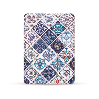 Otwierane kieszonkowe lusterko w orientalne geometryczne wzory - Rytm Ornamentu