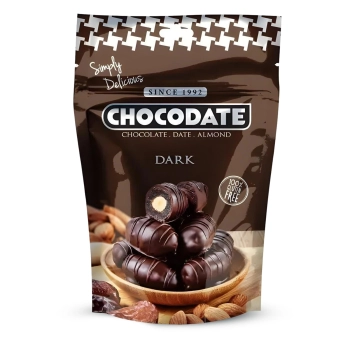Chocodate Dark - daktyle z migdałami w gorzkiej czekoladzie