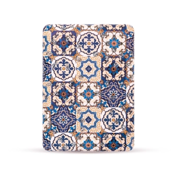 Otwierane kieszonkowe lusterko w orientalne geometryczne wzory - Linia Modlitwy
