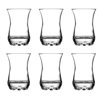 Szklanki do herbaty tureckiej Pasabahce Sylvana 6 sztuk 110 ml