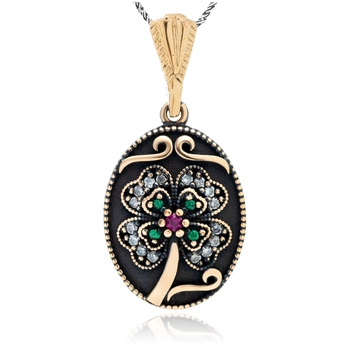 Naszyjnik srebrny Wieczór w Stambule