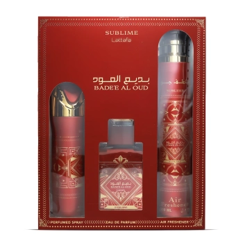 Zestaw prezentowy Lattafa Badee Al Oud Sublime Collection
