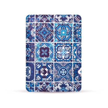 Otwierane kieszonkowe lusterko w orientalne geometryczne wzory - Puls Jedwabiu