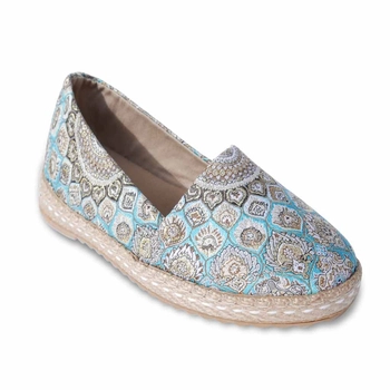 Espadryle niebieskie typu TOMS